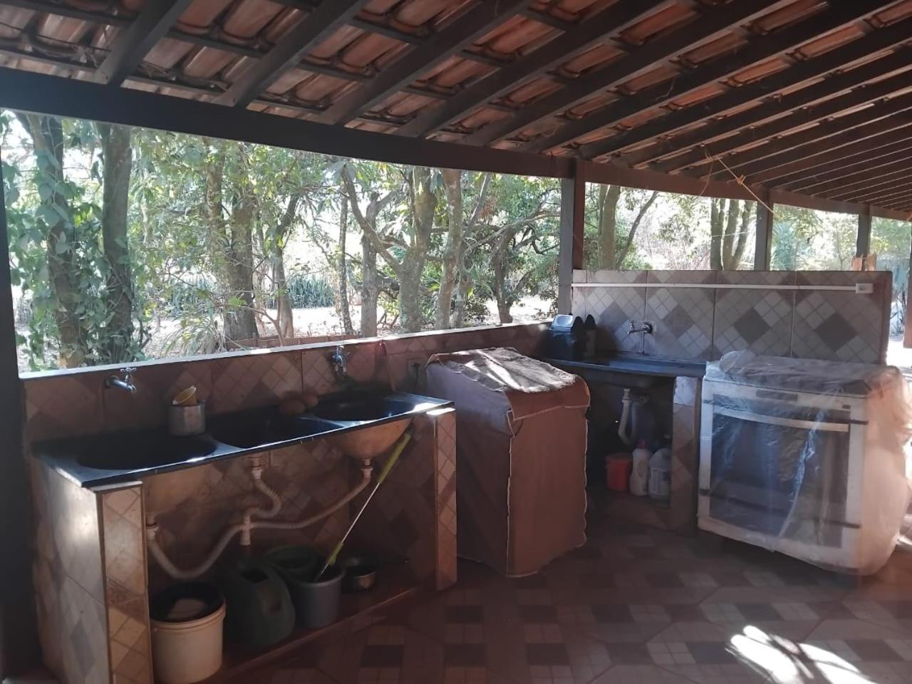 Sitio Bemtevi - Jockey Camping - Uberlandia 빌라 외부 사진